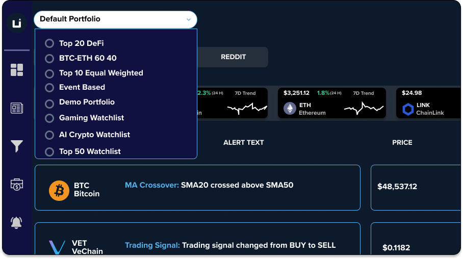 2. Portfolio Relevant Alert Customization
